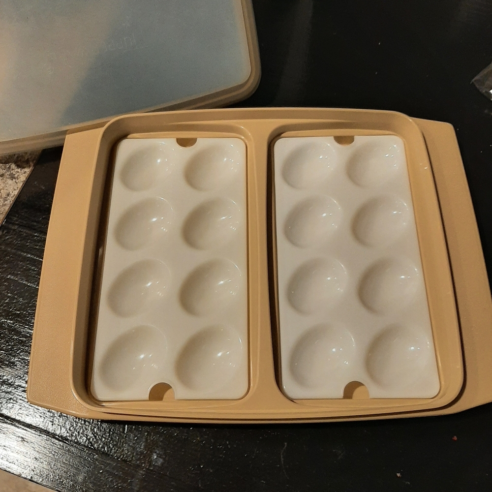 Tupperware vintage egg holder (16 count)